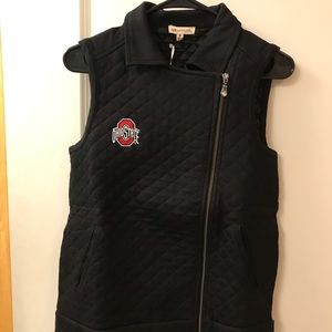 Women’s Small Ohio State Quilted zip Vest